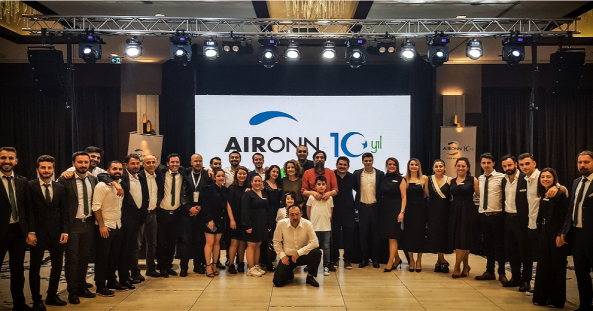 Fan Mühendisliği Uzman Kuruluşu AIRONN’un ”10'uncu Yıl Etkinliği” Büyük Bir Buluşmaya Sahne Oldu