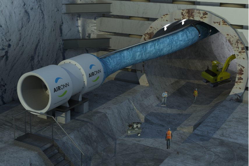 Tunnel Drilling Ventilation Systems